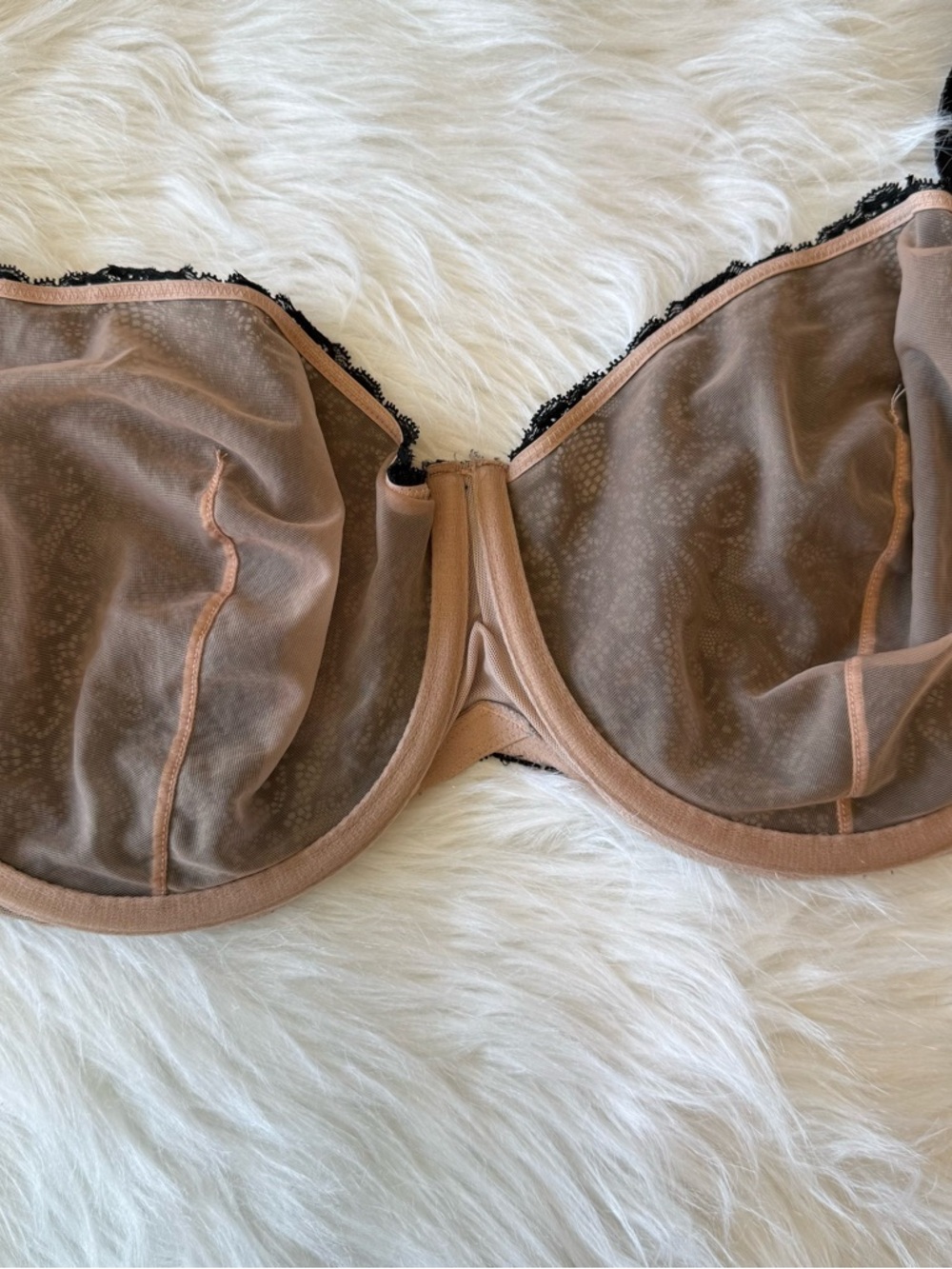 Torrid black lace unlined underwire balconette bra 46DD - Picture 9 of 9